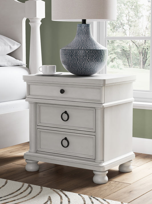 Rowlenstown Three Drawer Night Stand