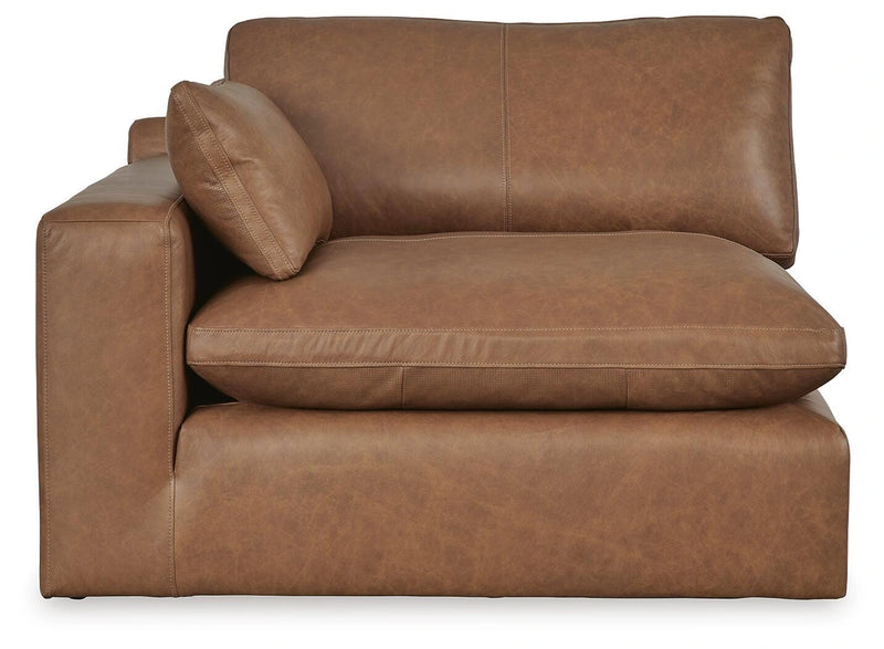 Ashley Furniture Emilia sectional sofa in a modern living room setting
