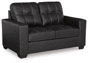 Barlin Mills living room set by Ashley Furniture with sofa and coordinating seating in a neutral finish