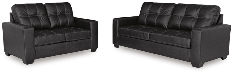 Barlin Mills living room set by Ashley Furniture with sofa, loveseat, and coordinating coffee table
