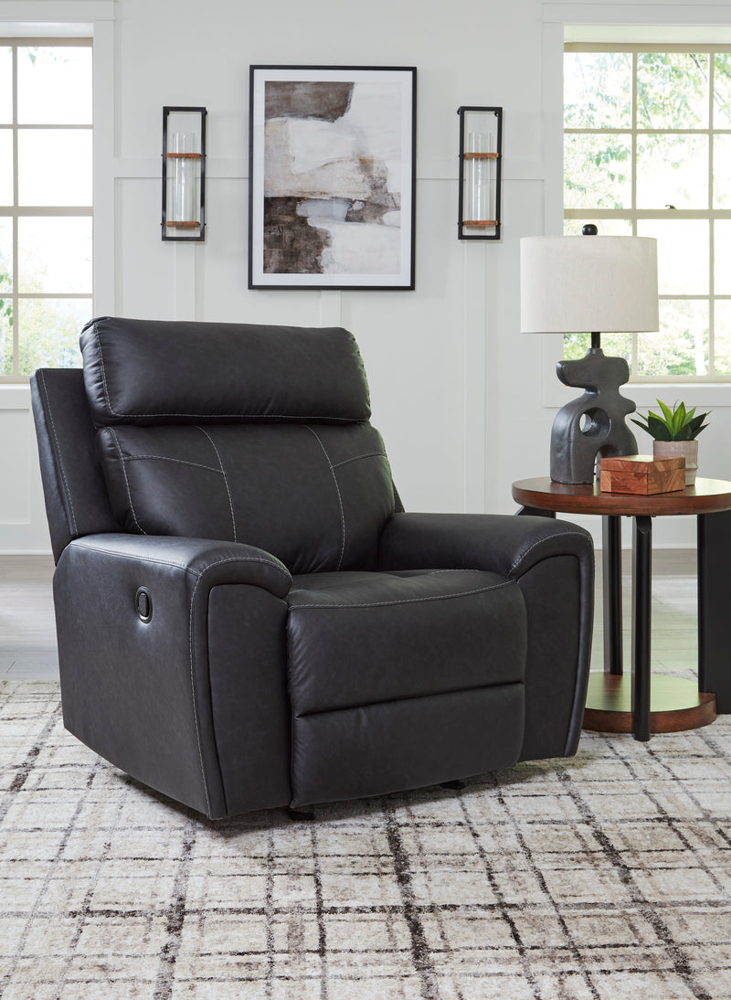 Montacute Carbon Manual Reclining Living Room Set