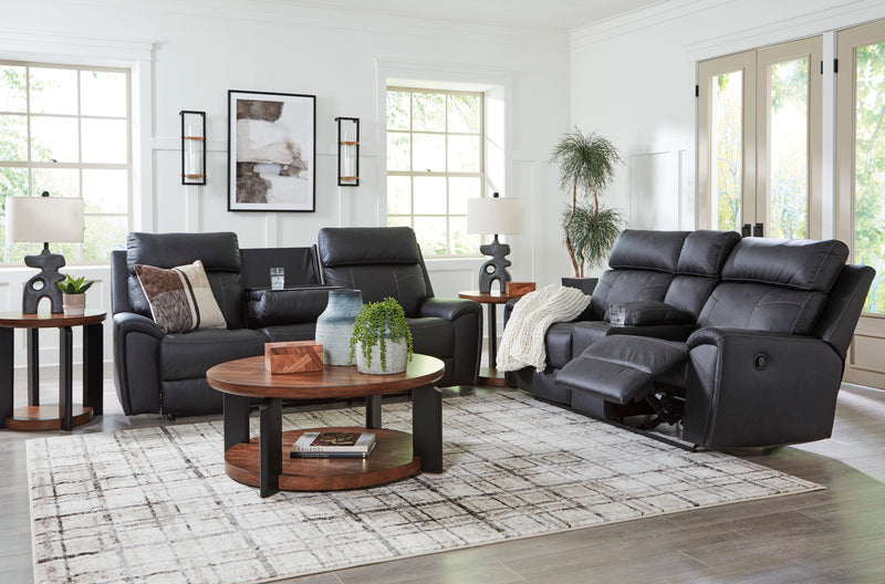 Montacute Carbon Manual Reclining Living Room Set