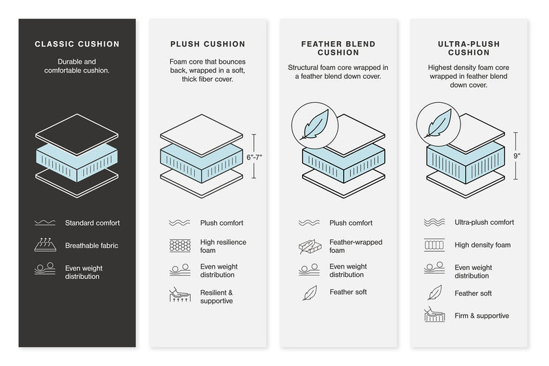 Midnight-Madness Oversized Accent Ottoman