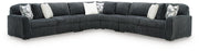 Midnight-Madness Sectional - Gunmetal