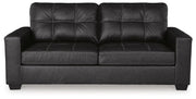 Barlin Mills living room set by Ashley Furniture with sofa, loveseat, and matching coffee table in neutral upholstery