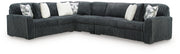 Midnight-Madness Sectional - Gunmetal
