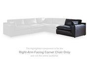 Ashley Furniture Emilia sectional sofa in a contemporary design with plush cushions and spacious seating