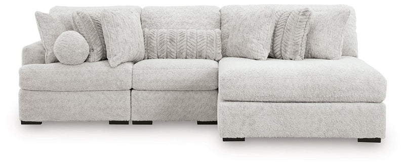 Cuddle Plush Sectional with Chaise