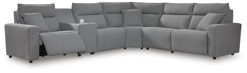 Modmax II Reclining Sectional with Console
