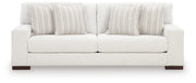 Ashley Furniture Hartside living room set featuring a sofa and loveseat with plush cushions and neutral fabric upholstery.