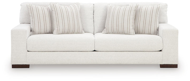 Ashley Furniture Hartside living room set featuring a sofa and loveseat with plush cushions and neutral fabric upholstery.