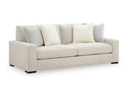Ashley Furniture Conlee-Pike living room set with a sofa and armchair, featuring neutral upholstery and modern design.