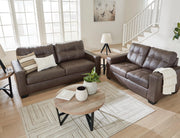 Barlin Mills living room set by Ashley Furniture with coordinated seating and textured upholstery
