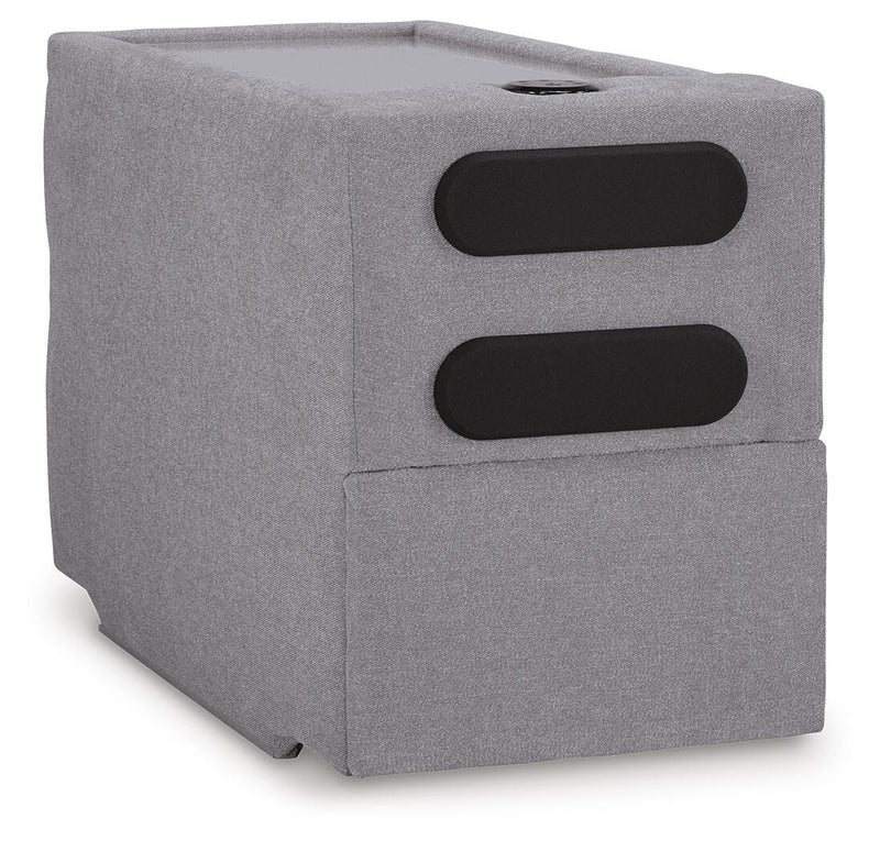 Modmax Balanced Sectional with Audio and Storage Consoles
