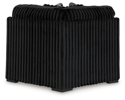 Midnight-Madness Sectional with Chaise with FREE Ottoman