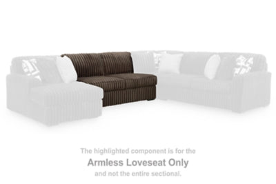 Midnight-Madness Sectional with Chaise with FREE Ottoman