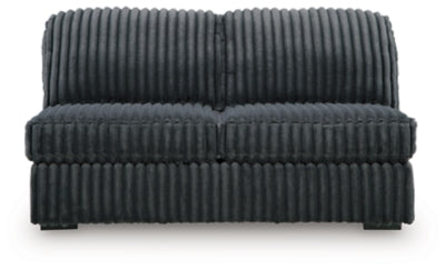 Midnight-Madness Sectional with Chaise with FREE Ottoman