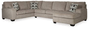Ballinasloe 3-Piece Sectional with Chaise image