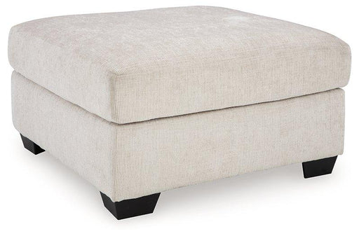 Ashley Furniture Aviemore oversized accent ottoman featuring plush fabric and a versatile design for living room decor.