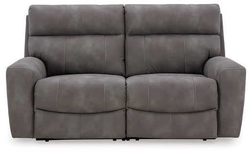 Ashley Furniture Next-Gen DuraPella power reclining sectional loveseat with plush cushions and modern design.