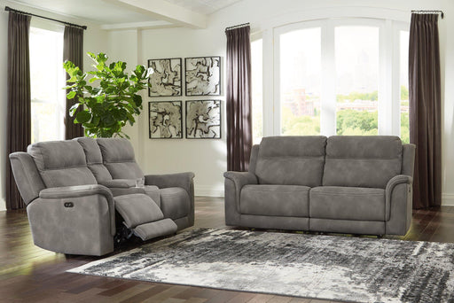 Ashley Furniture Next-Gen DuraPella living room set with sofa and armchairs, featuring modern upholstery and sleek design.