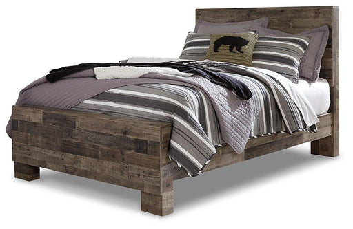 Derekson Youth Bed by Ashley Furniture featuring a sturdy wooden frame and a modern design suitable for a child's bedroom