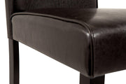 Ashley Furniture Kimonte dining chair with upholstered seat and wooden legs, modern design for dining rooms.