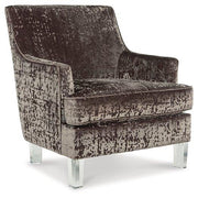 Ashley Furniture Gloriann accent chair with plush fabric and stylish design, perfect for living room or bedroom decor.