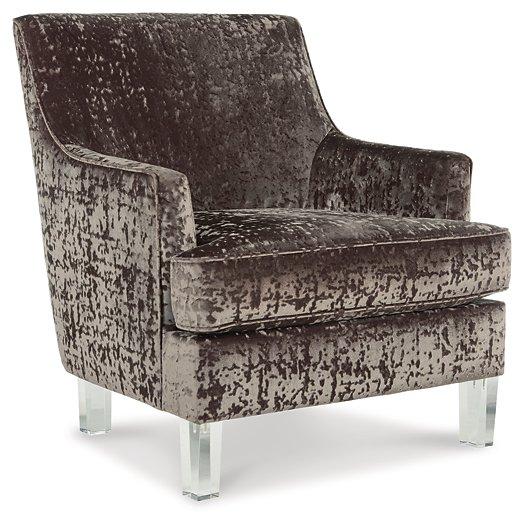 Ashley Furniture Gloriann accent chair with plush fabric and stylish design, perfect for living room or bedroom decor.