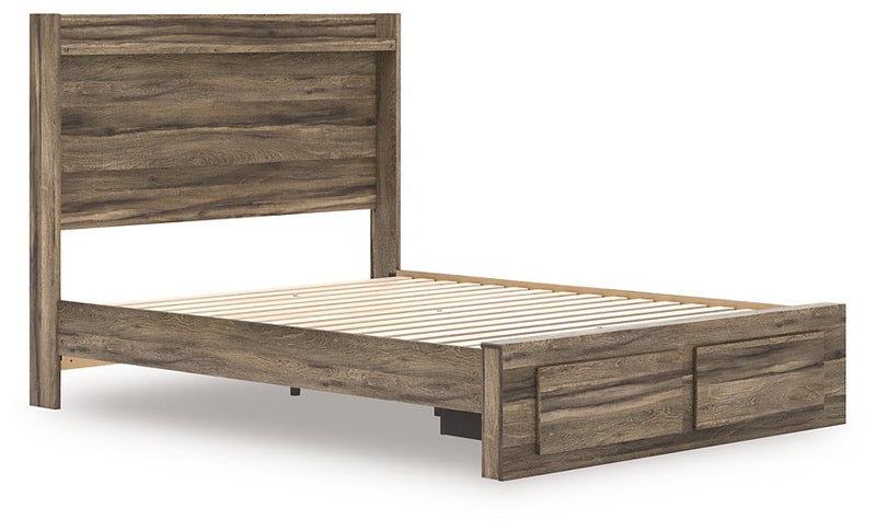 Elbrim Panel Storage Bed