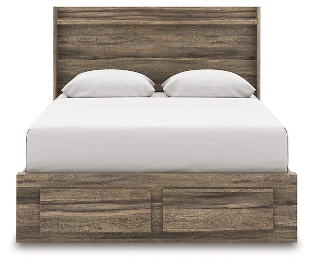Elbrim Panel Storage Bed