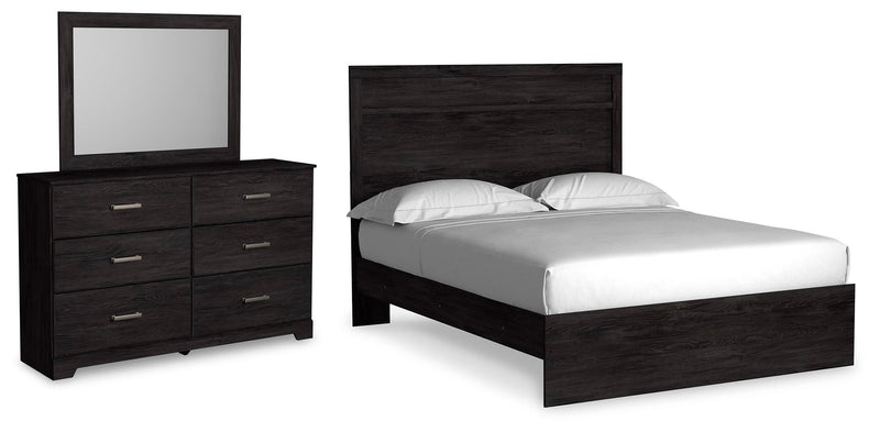 Ashley Furniture Belachime bedroom set with a stylish bed frame, matching nightstands, and coordinated bedroom decor.