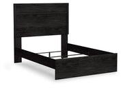 Ashley Furniture Belachime bedroom set featuring a bed, nightstands, and dresser in a modern, stylish design.