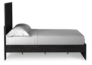 Ashley Furniture Belachime Bed with sleek design, featuring a sturdy wooden frame and elegant finish.