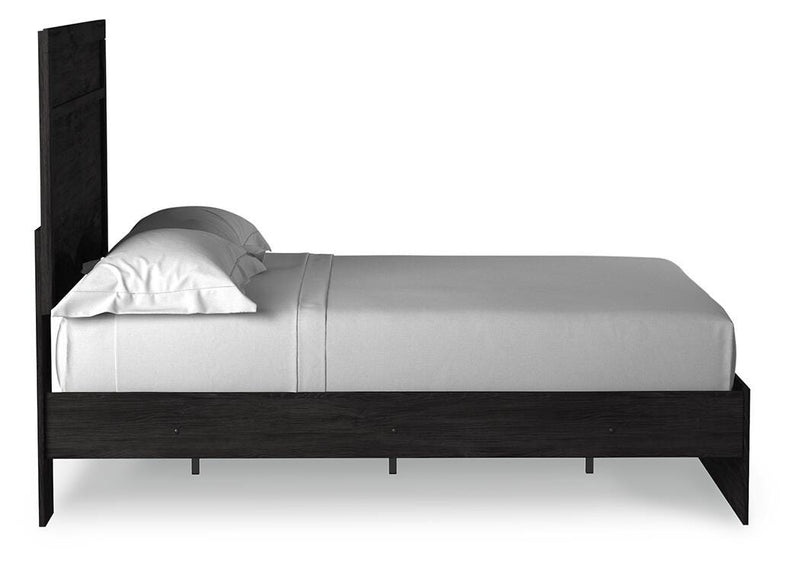 Ashley Furniture Belachime Bed with sleek design, featuring a sturdy wooden frame and elegant finish.