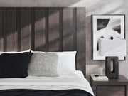 Ashley Furniture Fraluna bedroom set with a modern bed frame, matching nightstands, and coordinated bedroom furniture.