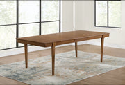 Ashley Furniture Lyncott Dining Extension Table with wooden finish and extendable leaves, ideal for versatile dining room setups.
