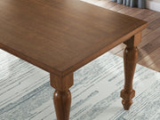 Ashley Furniture Greddinton Dining Room Set with wooden table and matching chairs, detailed view of the elegant dining furniture.