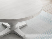 Ashley Furniture Greddinton dining room set with a wooden table and matching chairs, detailed close-up of the table surface
