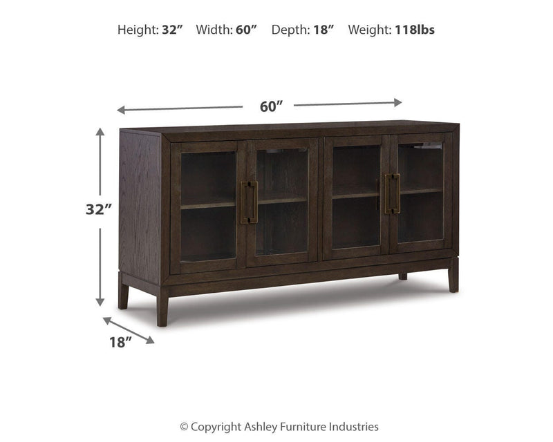 Ashley Furniture Burkhaus dining room set with a rectangular table and matching chairs, ideal for modern dining spaces.