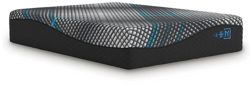 Ashley Furniture Millennium 2.0 Hybrid 16-inch mattress, angled view showing quilted top and supportive sides.