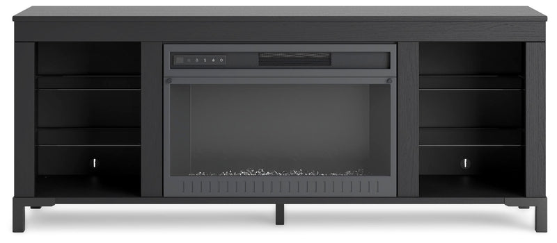 Cayberry 60" TV Stand with Electric Fireplace