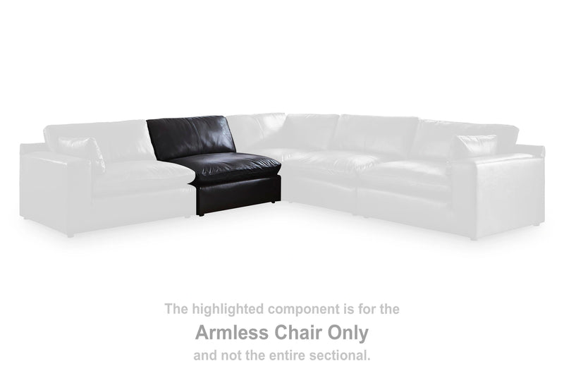 Ashley Furniture Emilia sectional sofa in a modern upholstered design with spacious seating and chaise lounge