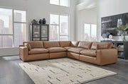 Ashley Furniture Emilia sectional sofa in a contemporary living room setup