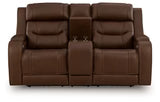 Knightington Power Audio Seating Reclining Sofa with Loveseat or Chair
