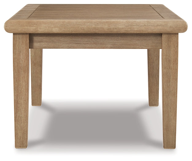 Gerianne Outdoor Coffee Table with 2 End Tables