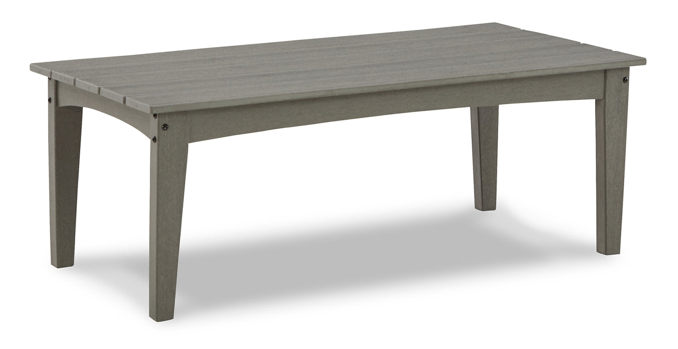 Visola Outdoor Sofa, Loveseat and 2 Lounge Chairs with Coffee Table and End Table