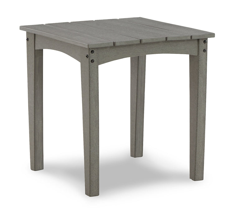 Visola Outdoor Sofa, Loveseat and 2 Lounge Chairs with Coffee Table and End Table