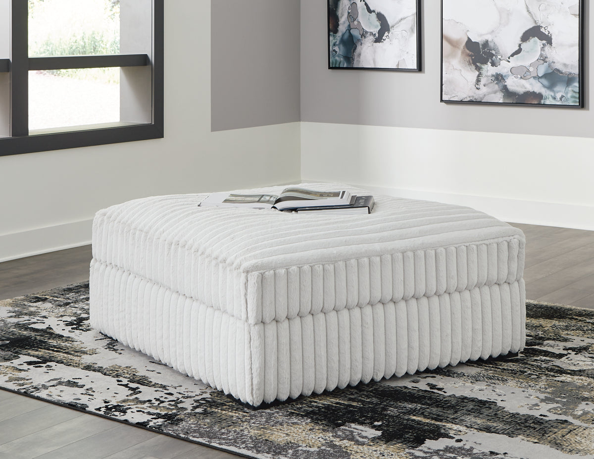 Stupendous Oversized Accent Ottoman — The Furniture Barn