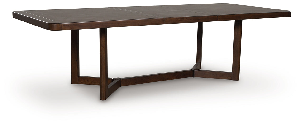 Dilenno Dining Table and 6 Chairs